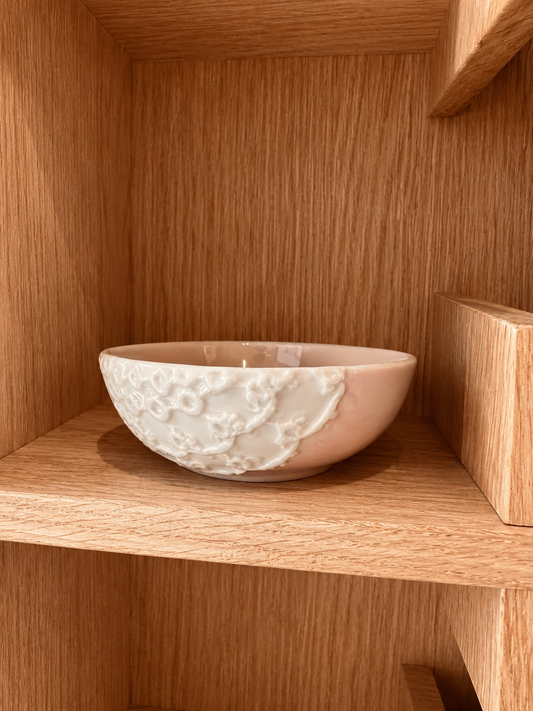 Lille skål LACE Original - lyserød