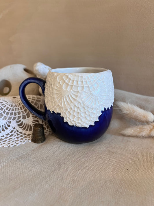 Kop LACE Original - kongeblå