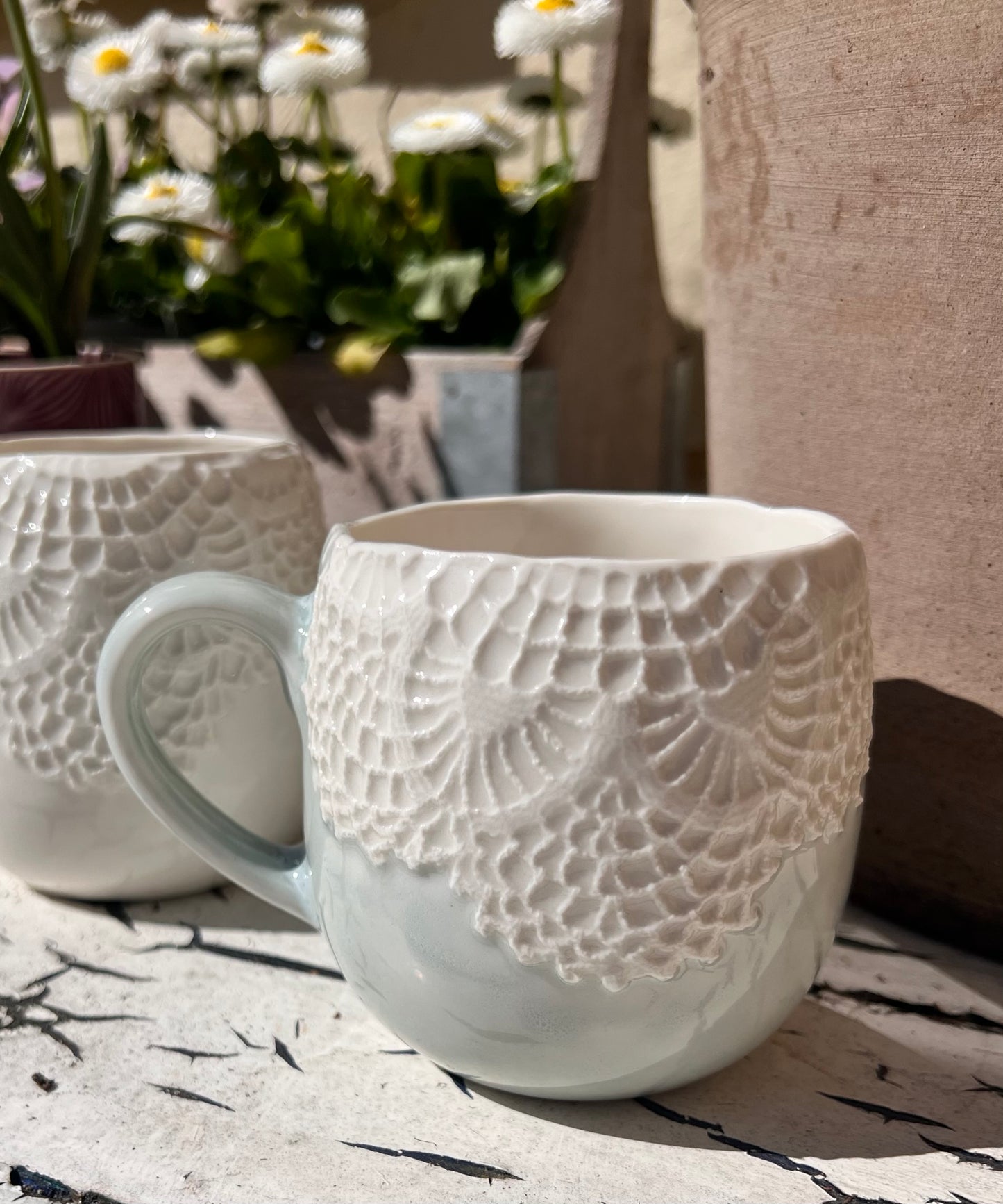 Kop LACE Original - lyseblå