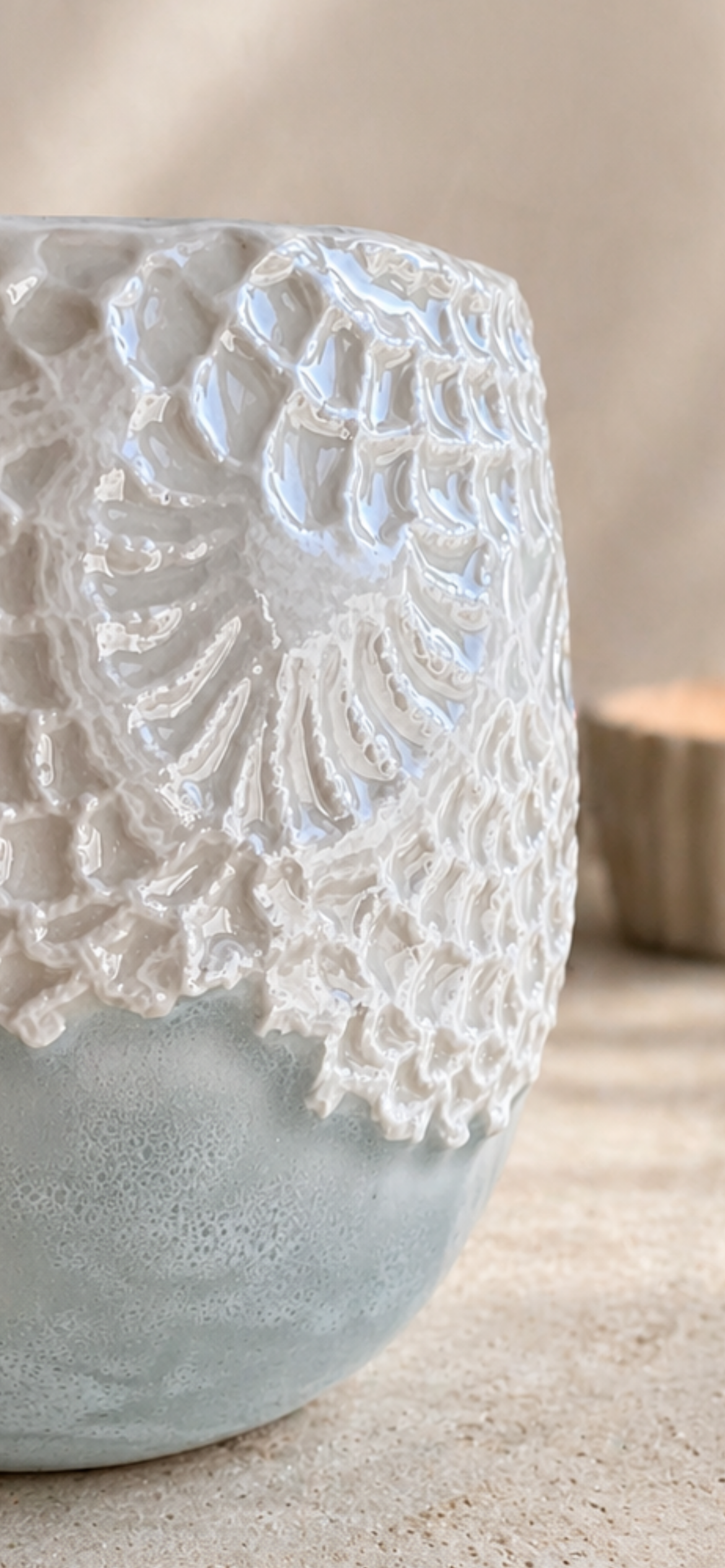 Kop LACE Original - lyseblå